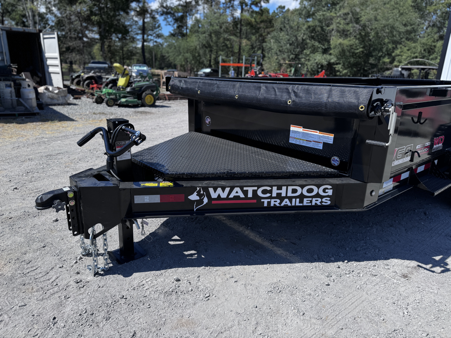 New 2026 Watchdog Pro Series 7x14 Low Sided 14 K Dump Trailer