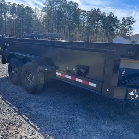 New 2026 Watchdog Pro Series 7x14 Low Sided 14 K Dump Trailer