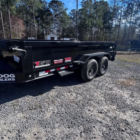 New 2026 Watchdog Pro Series 7x14 Low Sided 14 K Dump Trailer