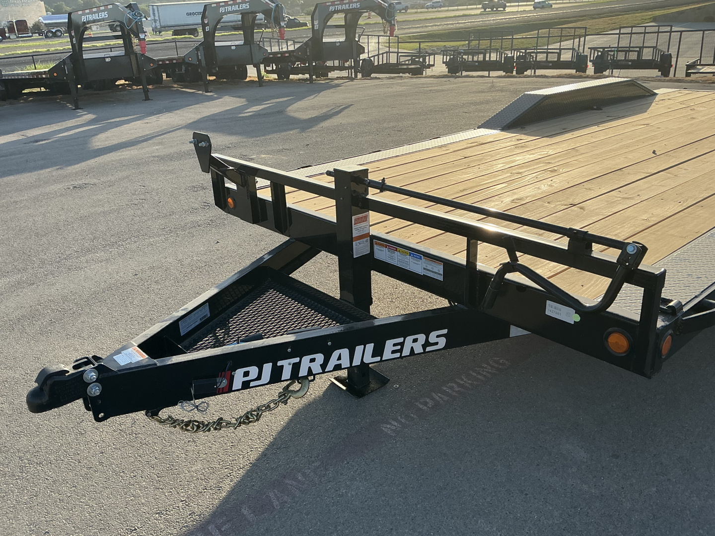 New 2026 PJ 102"x20' Super-Wide Equipment Trailer – B6