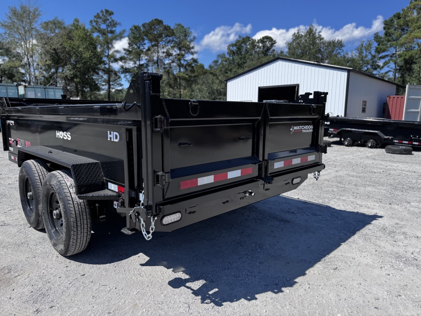 New Watchdog Hoss 7x14 14K Telescoping Front Lift Dump Trailer