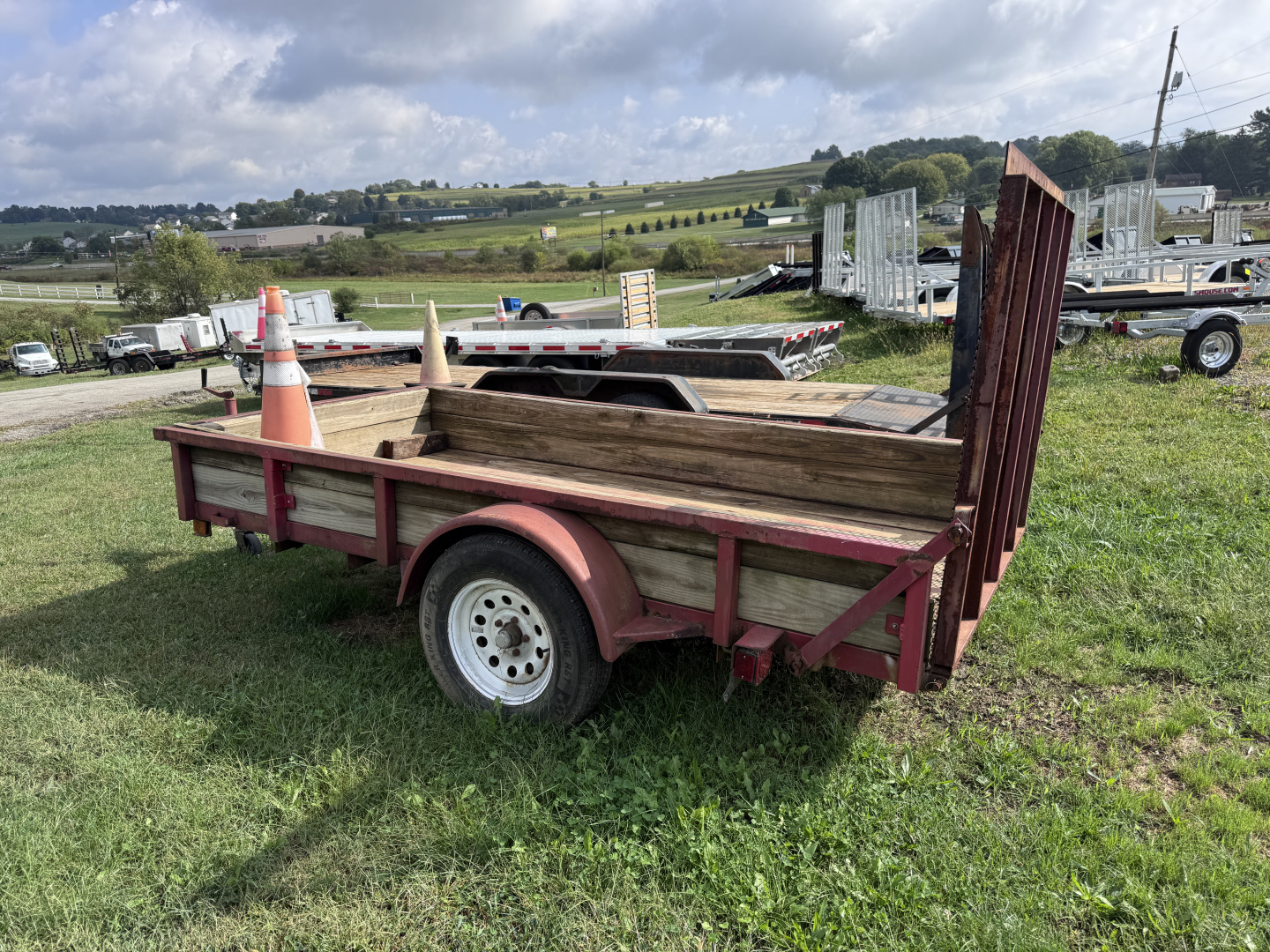 Used 1999 Top Brand 5x10 Utility Trailer w/ Brakes for sale in Mount