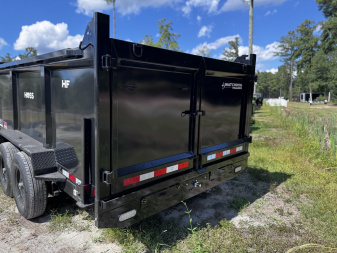 New 2026 Watchdog Hoss 7x16 Dump Trailer – 4' Sides, 14K GVWR, Telescoping Front Cylinder