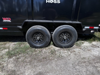 New 2026 Watchdog Hoss 7x16 Dump Trailer – 4' Sides, 14K GVWR, Telescoping Front Cylinder