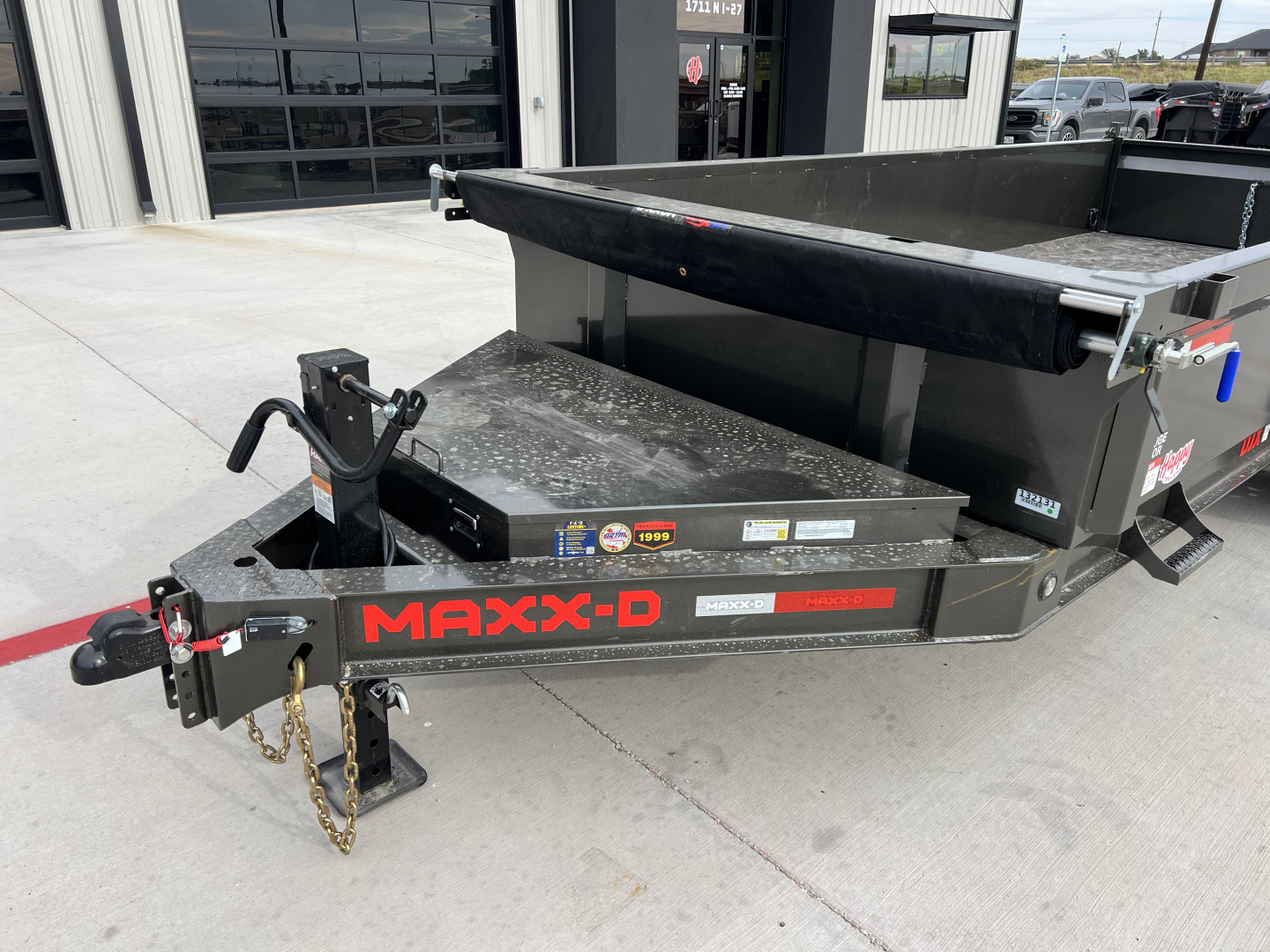 New 2026 MAXX-D 83”x16’ BP Dump w/ 24” Sides – DJX