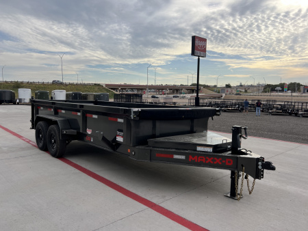 New 2026 MAXX-D 83”x16’ BP Dump w/ 24” Sides – DJX