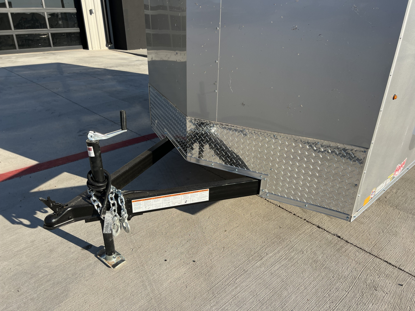 New 2026 Compass 6'x12' Enclosed Cargo Trailer - Indigo DLX