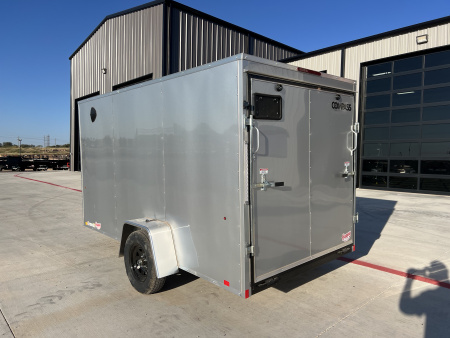 New 2026 Compass 6'x12' Enclosed Cargo Trailer - Indigo DLX