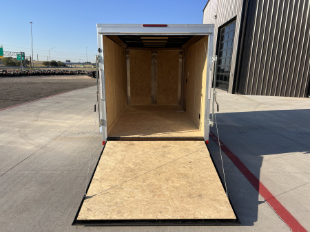 New 2026 Compass 6'x12' Enclosed Cargo Trailer - Indigo DLX