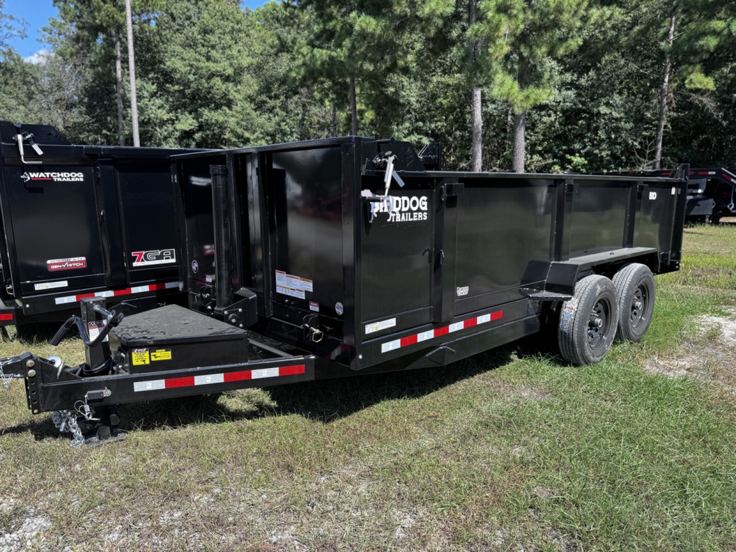 New 2026 Watchdog Birddog 7x16 Dump Trailer – 3' Sides, 14K GVWR