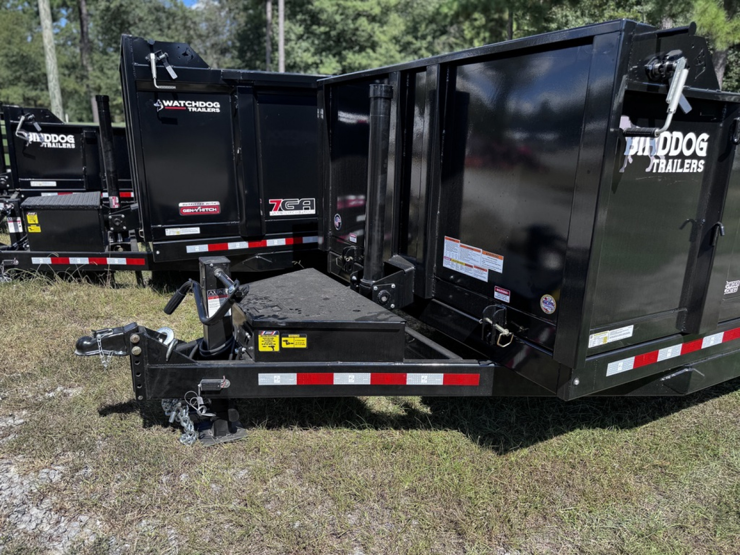 New 2026 Watchdog Birddog 7x16 Dump Trailer – 3' Sides, 14K GVWR