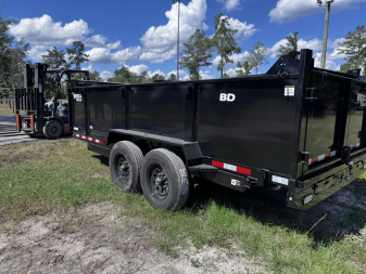 New 2026 Watchdog Birddog 7x16 Dump Trailer – 3' Sides, 14K GVWR