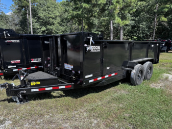 New 2026 Watchdog Birddog 7x16 Dump Trailer – 3' Sides, 14K GVWR