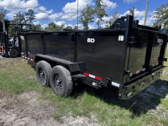 New 2026 Watchdog Birddog 7x16 Dump Trailer – 3' Sides, 14K GVWR