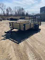 New 2025 H&H H7612WS-070 Utility Trailer