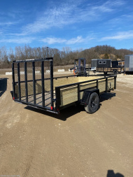 New 2025 H&H H7612WS-070 Utility Trailer