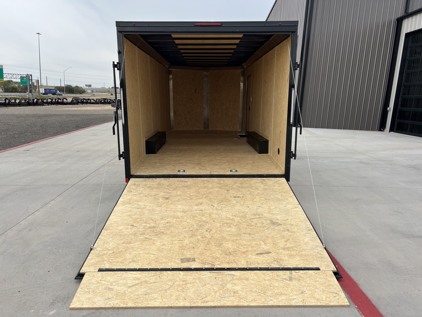 New 2026 Compass 8.5x20' Enclosed Cargo Trailer - Indigo DLX