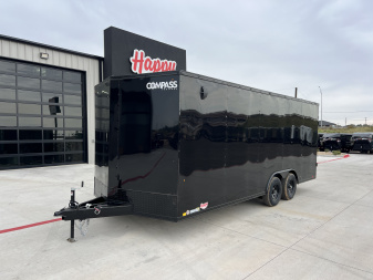 New 2026 Compass 8.5x20' Enclosed Cargo Trailer - Indigo DLX