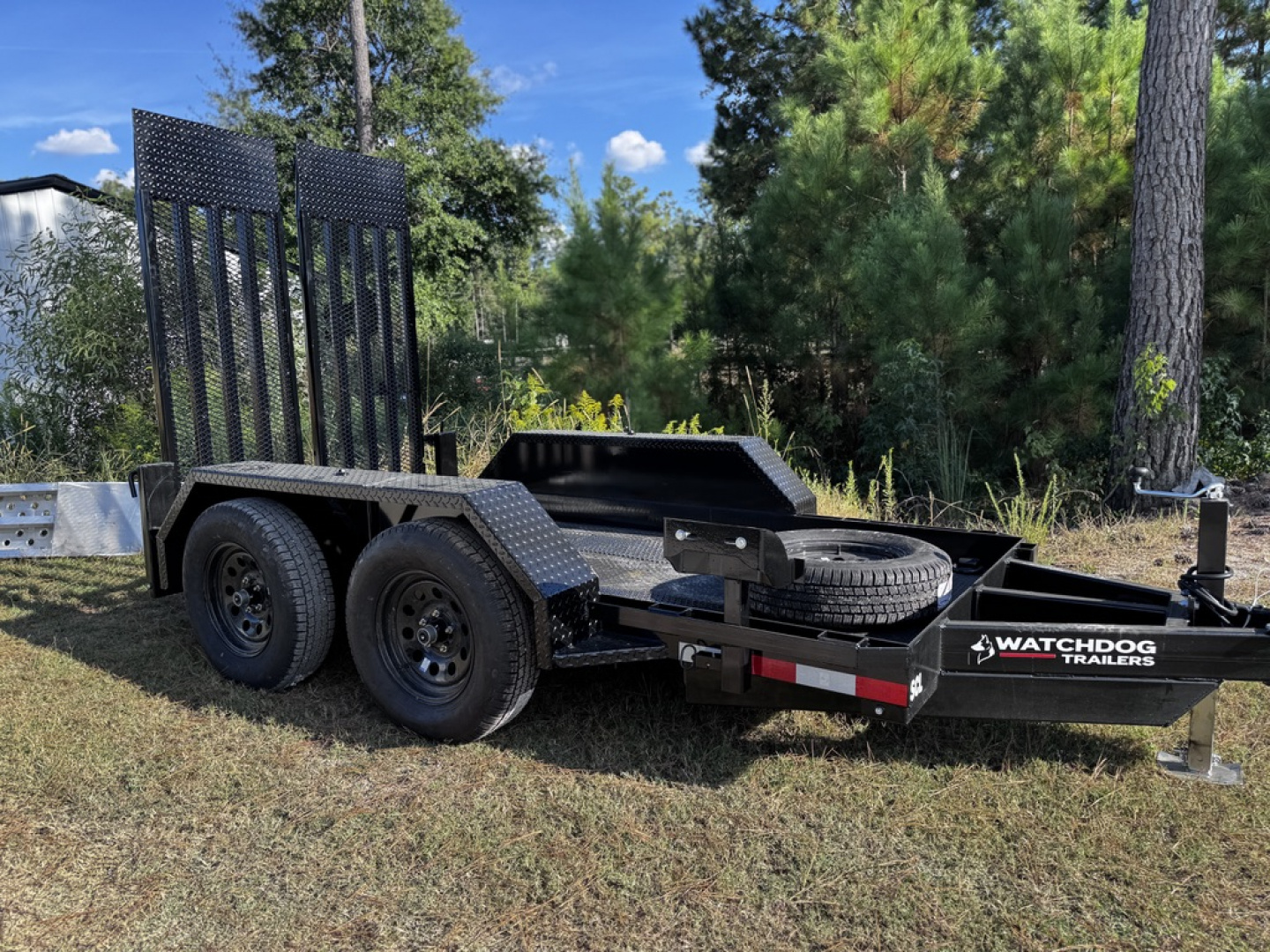 New Watchdog 5x10 Equipment Trailer – 7K GVWR (Built for Scissor Lifts)