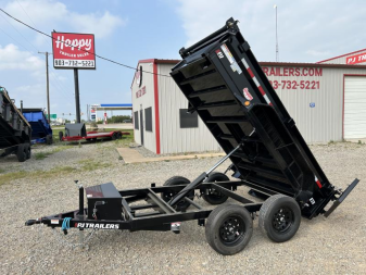 New 2026 PJ 60"x10' Tandem Axle Utility Dump Trailer w/ 18" Sides – D5