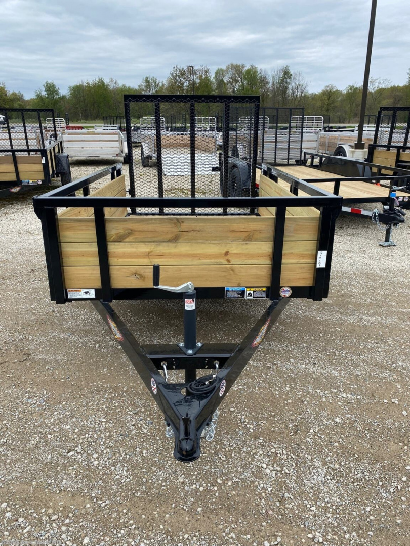 New 2025 H&H H6008WS-030 Utility Trailer