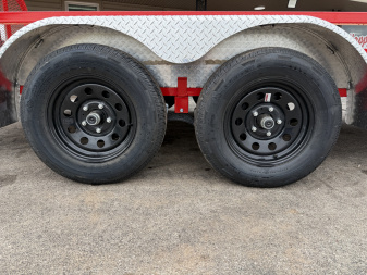 New 2026 PJ 83"x16' Tandem Axle Utility Trailer - UL