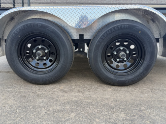 New 2026 PJ 83"x12' Tandem Axle Utility Trailer - UL