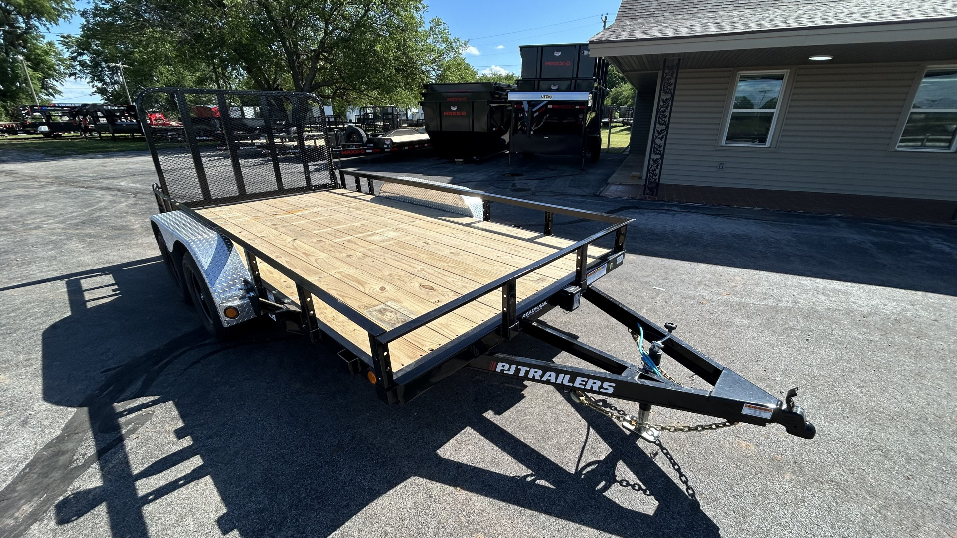 New 2026 PJ 83"x14' Tandem Axle Utility Trailer - UL