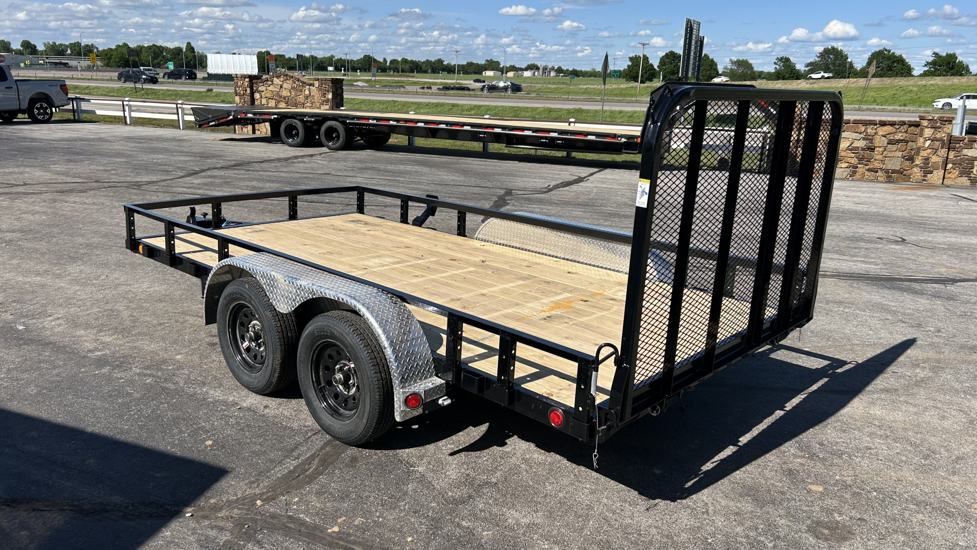 New 2026 PJ 83"x14' Tandem Axle Utility Trailer - UL