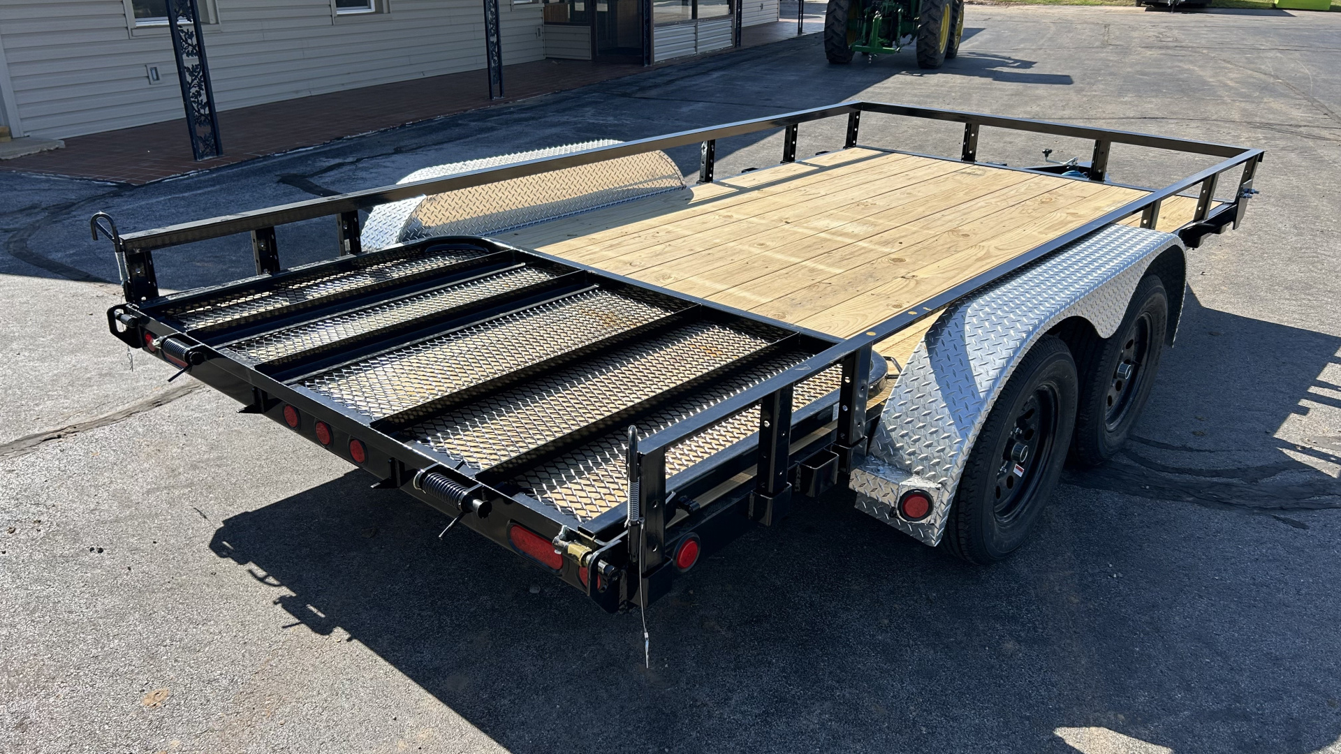 New 2026 PJ 83"x14' Tandem Axle Utility Trailer - UL