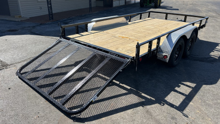 New 2026 PJ 83"x14' Tandem Axle Utility Trailer - UL