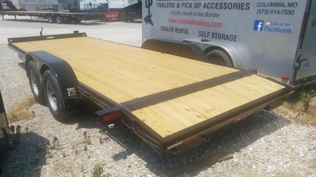 New 2025 Maxwell TA flatbed Car / Racing Trailer