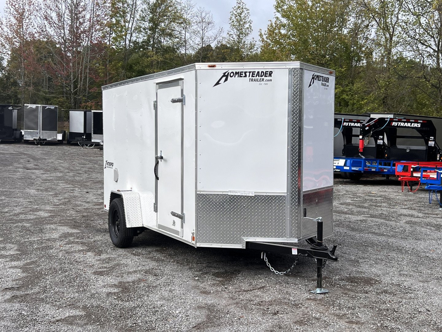 New 2026 HOMESTEADER TRAILER Intrepid 6' x 12' x 6' Cargo / Enclosed ...