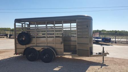 2026 Good Guys 5'x14' BP Livestock Trailer - Rancher Series