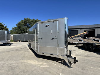New NEW 2026 Bighorn R&M 8.5x24 +2V SUPERIOR QUALITY 14K Enclosed Cargo Dovetail Trailer Car Hauler