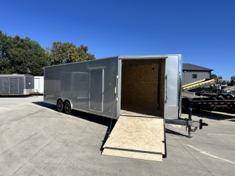 New NEW 2026 Bighorn R&M 8.5x24 +2V SUPERIOR QUALITY 14K Enclosed Cargo Dovetail Trailer Car Hauler