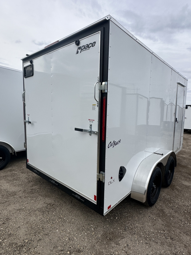New 2026 Pace American 7x14 7K Outback DLX Cargo / Enclosed Trailer