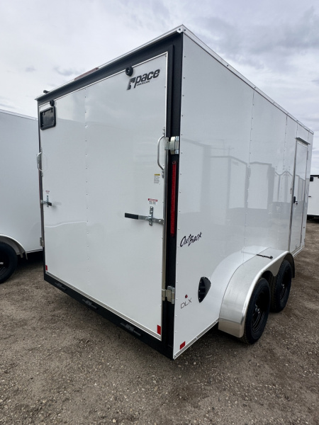 New 2026 Pace American 7x14 7K Outback DLX Cargo / Enclosed Trailer