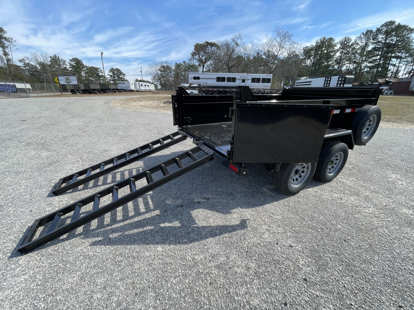 New 2026 Hawke Trailers 6x10 7K Dump Trailer