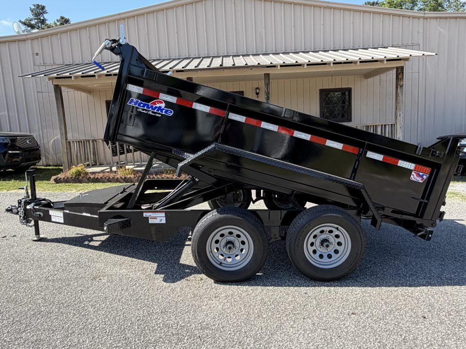 New 2026 Hawke Trailers 6x10 7K Dump Trailer