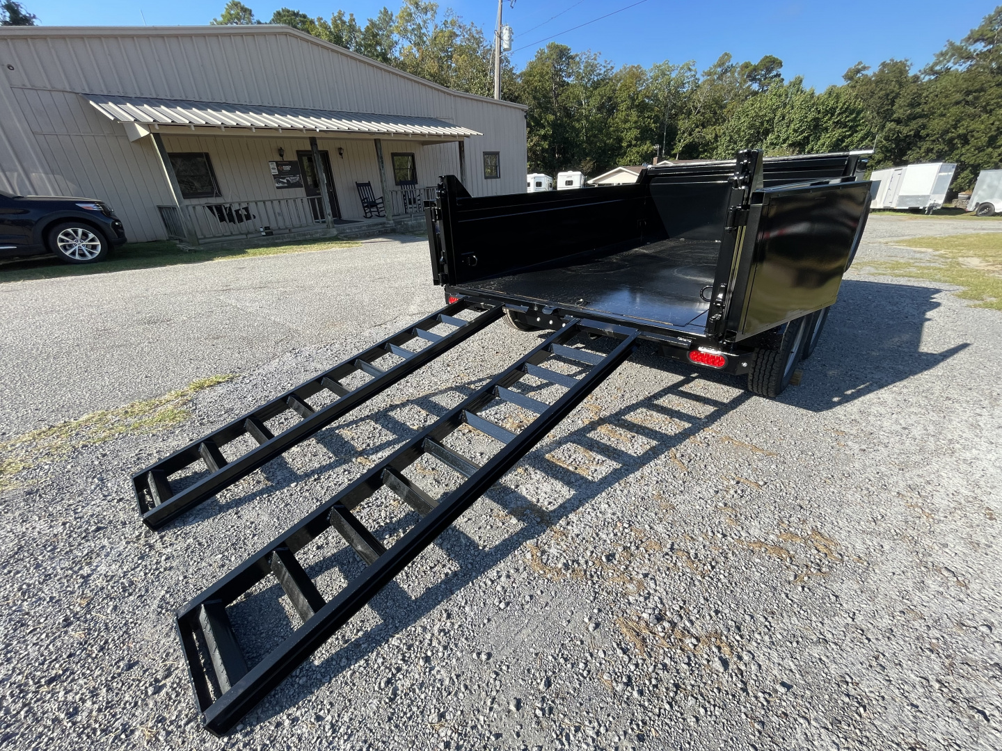 New 2026 Hawke Trailers 6x10 7K Dump Trailer