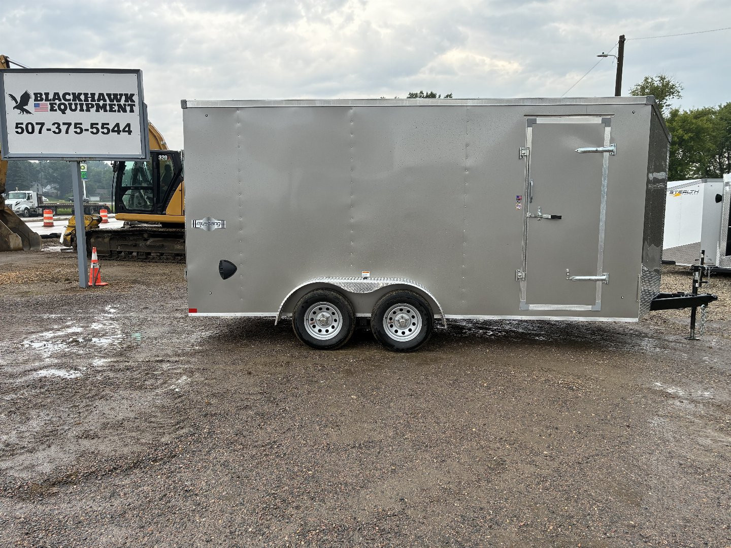 New 2025 Stealth Trailers 7x16 Mustang Enclosed / Cargo Trailer 7' Interior