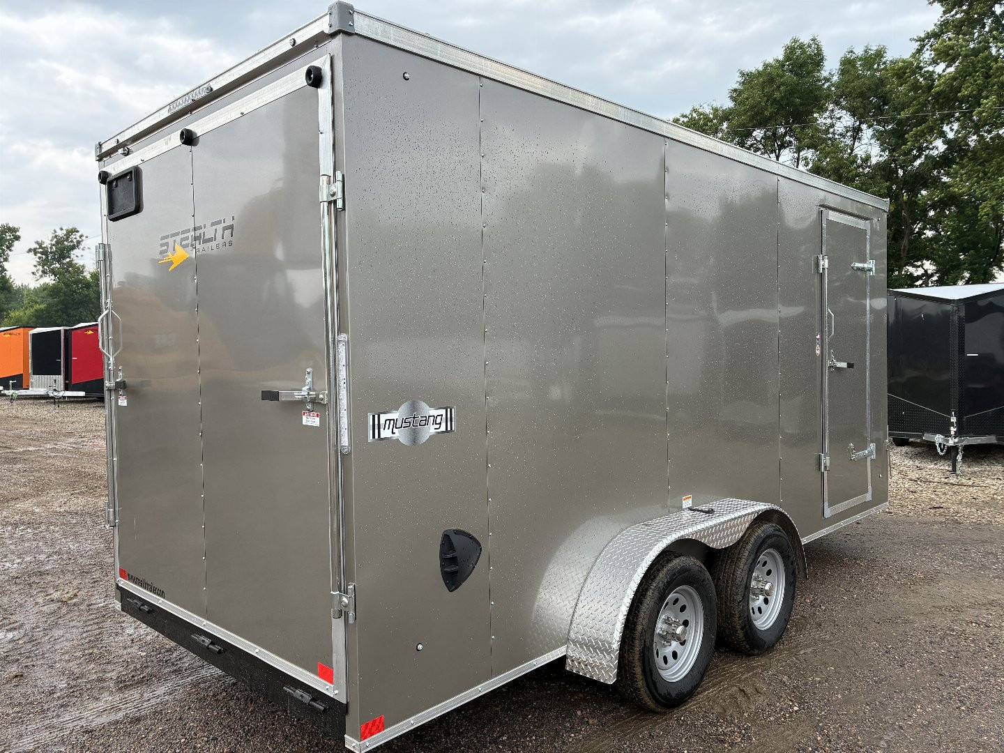 New 2025 Stealth Trailers 7x16 Mustang Enclosed / Cargo Trailer 7' Interior