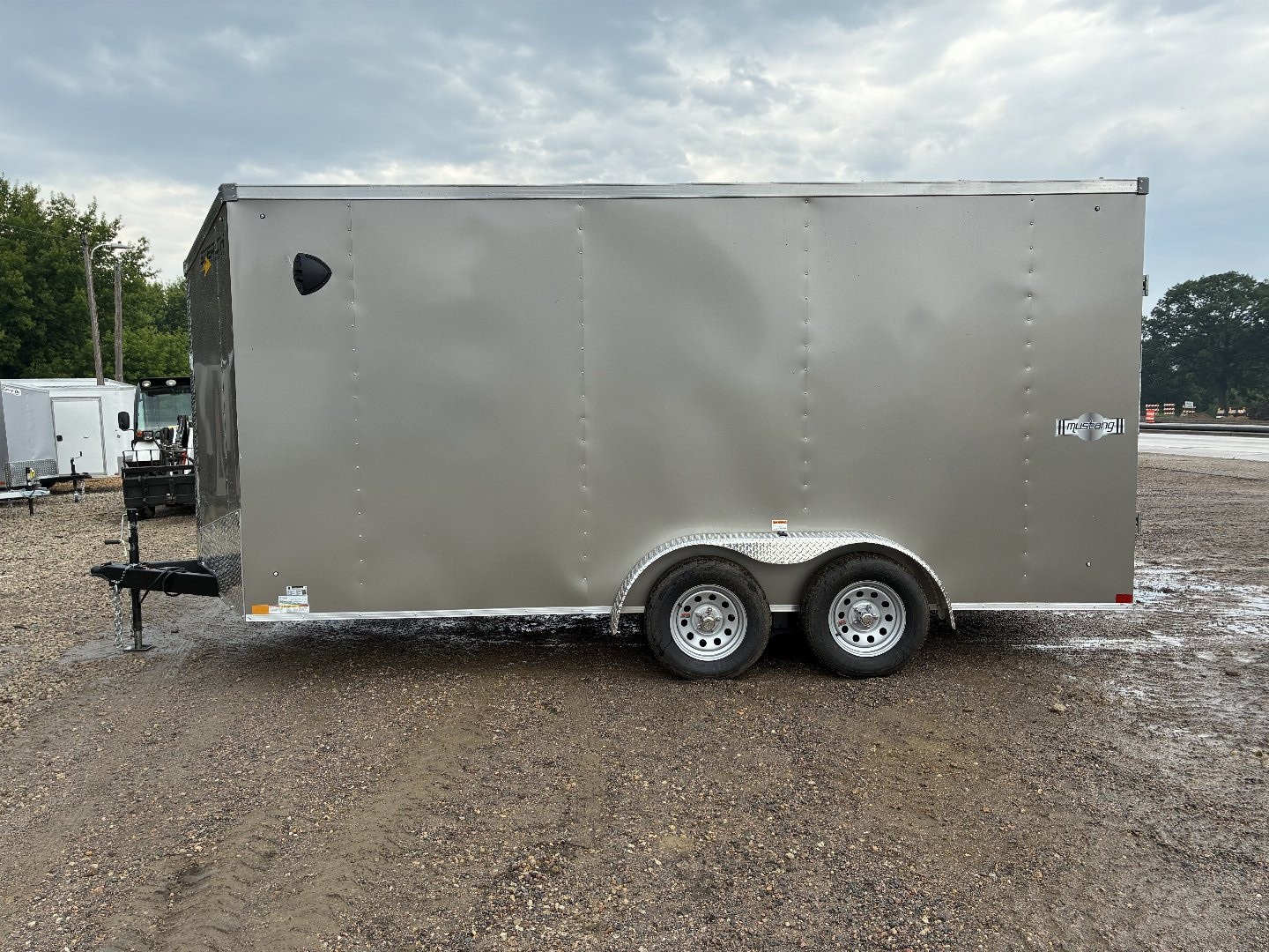 New 2025 Stealth Trailers 7x16 Mustang Enclosed / Cargo Trailer 7' Interior
