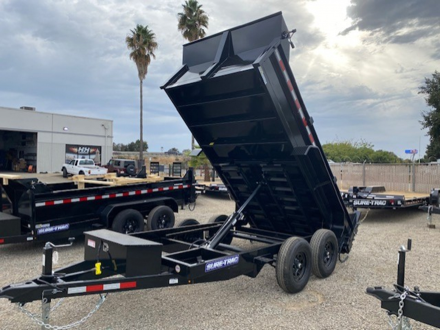 New 6x12 Tandem Axle 10K Dump Trailer