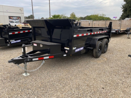 New 6x12 Tandem Axle 10K Dump Trailer