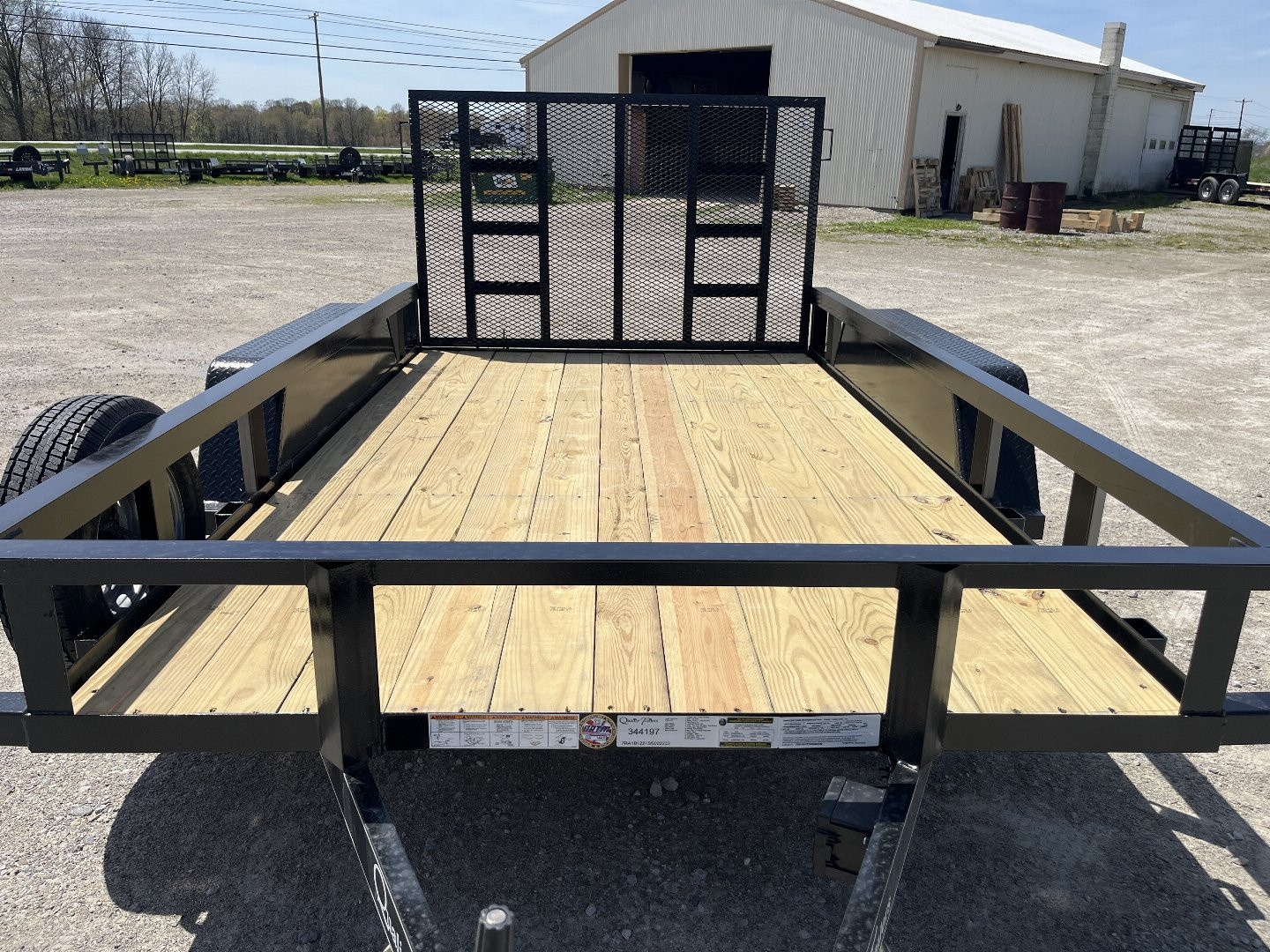 New 2026 Quality Trailers 82X12 Utility Trailer Gen Duty