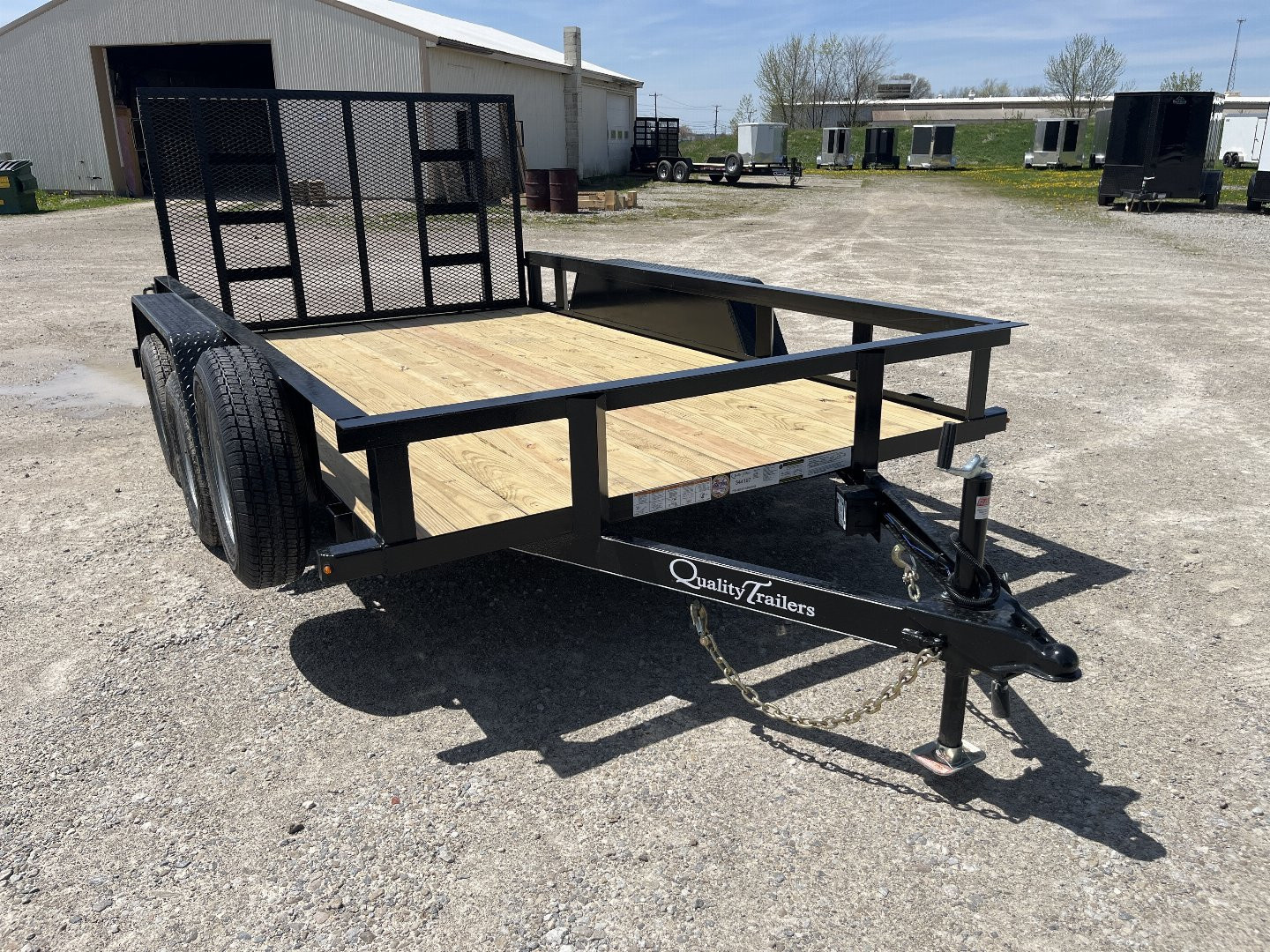 New 2026 Quality Trailers 82X12 Utility Trailer Gen Duty