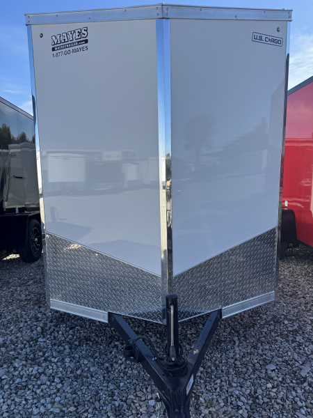 New 2026 US CARGO ENCLOSED ULAFT612SA 6X12 SA DOUBLE DOOR (GVW:2990) WHITE