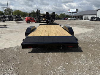 New 2026 Liberty LC7K83X18C4DT Car Hauler 83X18 TA (GVW:7000) MIDNIGHT BLACK